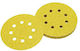 DEWALT Orbital Sander Sheet with 8 Holes 125x125mm 10pcs -QZ