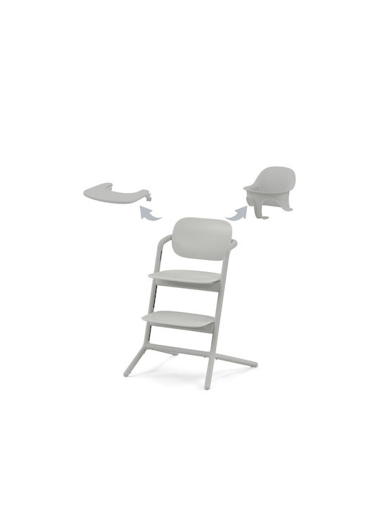 Cybex Lemo Baby Highchair 3 in 1 Suede Gray