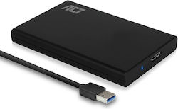 Intronics 2.5" Festplattengehäuse mit USB 3.2 Schnittstelle