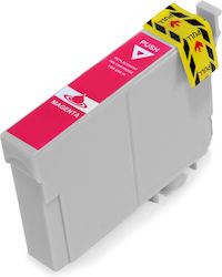 Premium RE-00502XLM Συμβατό Μελάνι Epson 502XL Ματζέντα