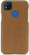 Vennus Wild Back Cover Δερματίνης Καφέ (Redmi 9C)