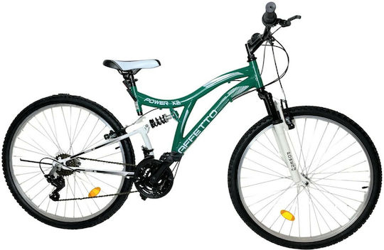 Affetto Affetto Power X2 24" Grün Mountainbike mit 21 Gängen