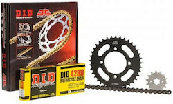 DID Chain & Sprocket Kit (14-39-428) for Modenas Dynamik