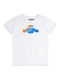 Kinder-T-Shirt Weiß