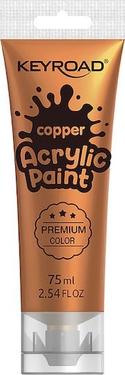 Keyroad Metallic Acrylic Paint Set Bronze 75ml 1pcs