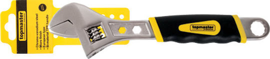 Topmaster French Wrench with Adjustable Opening 28.6mm and Anti-Slip Handle 200mm