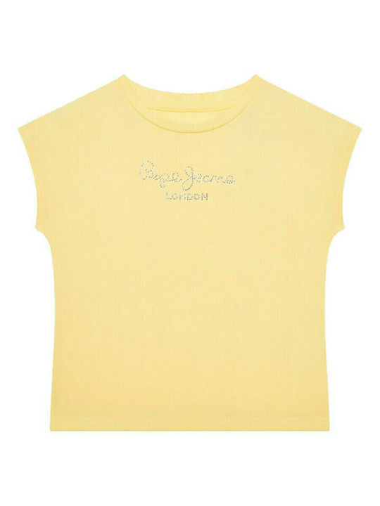 Παιδικό T-shirt Κίτρινο Nuria