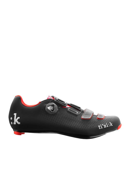 Fizik R4B UOMO Men's Low Road Cycling Shoes Black