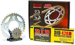 DID Chain & Sprocket Kit (14-35-428) for Honda Innova 125