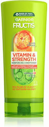 Garnier Fructis Blood Orange Vitamin & Strength Balsam de reconstrucție/nutriție 200ml