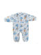 Bunny Bebe Winter Sleeping Bag with Feet Reach For the Stars Sky Blue