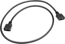 Ekwb EK-Loop D-RGB Extension Cable (510mm) - Cable 0.51m Μαύρο Ekwb EK-Loop D-RGB Extension Cable (510mm) - Cable 0.51m Μαύρο