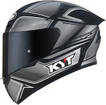 KYT TT-Course Tourist Matt Cool Grey Cască de m...