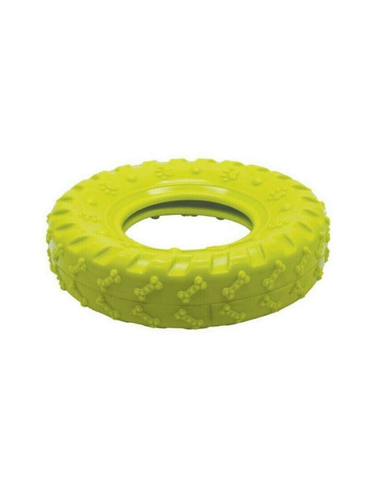 Happypet Grrrelli Tyre Dog Toy Small Yellow