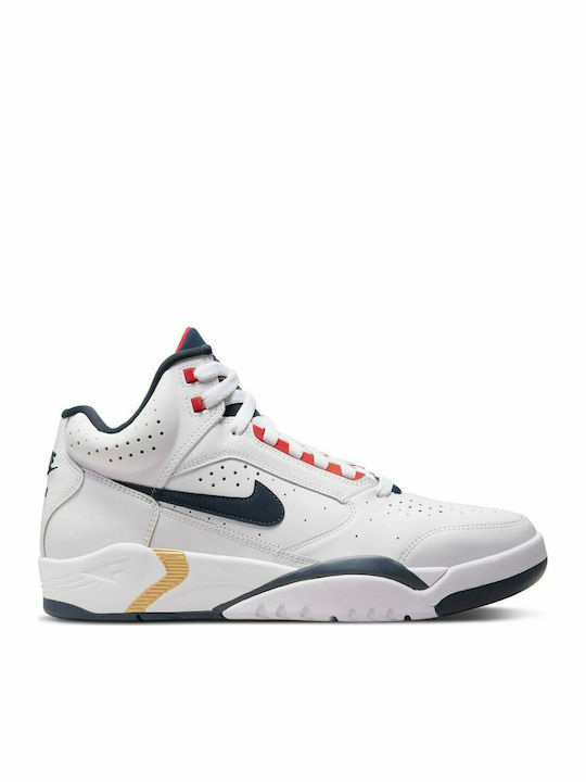 Flight Lite Mid Ανδρικά Μποτάκια White / Midnight Navy