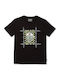 Παιδικό T-shirt Μαύρο Richard French Sayer