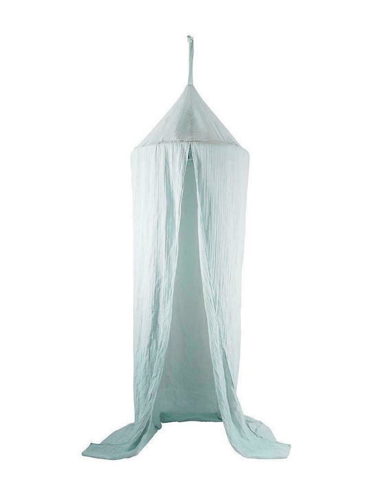 Kikadu Mückennetz Zimmer Organic Baumwolle 1517901 Hellblau 220cm