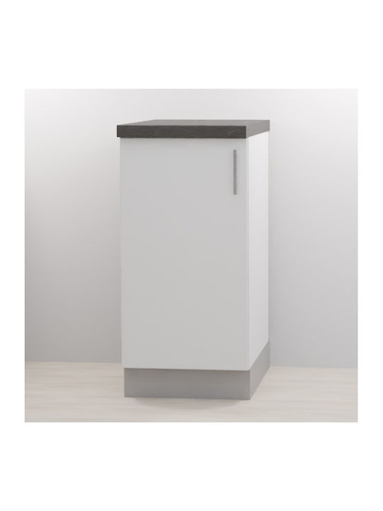 Cabinete de bucătărie de podea Elite 40x48x82cm White Soft