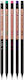 Milan Εξάγωνο Copper Series 0714148 Μολύβι HB με Γόμα (Διάφορα Χρώματα)