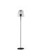 Fan Europe Ares Floor Lamp Height 159.5x35cm with Lamp Bulb Base E14 Black