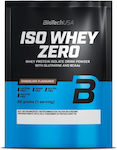 Biotech USA Iso Whey Zero With Glutamine & BCAAs Whey Protein Gluten & Lactose Free with Flavor Chocolate 25gr