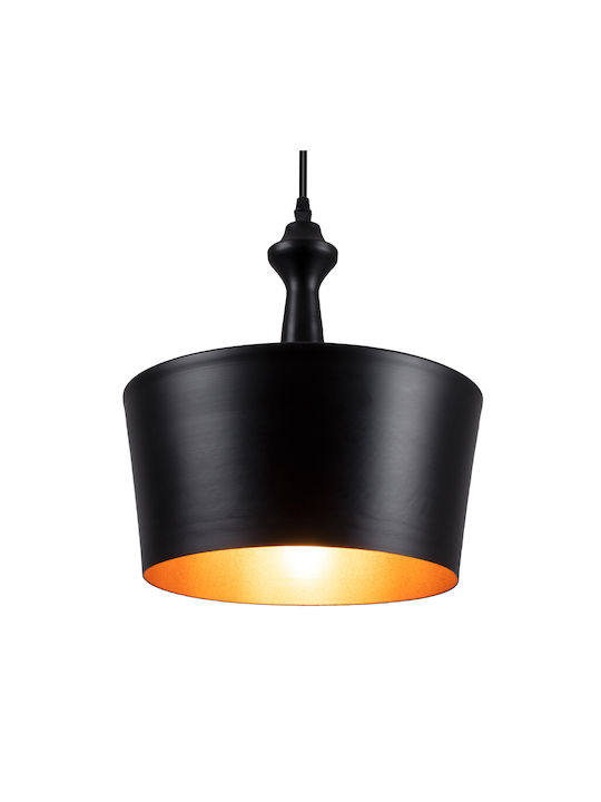 GloboStar Rockford Pendant Lamp E27 Black