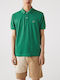 Lacoste Ανδρικό T-shirt Κοντομάνικο Polo Πράσινο