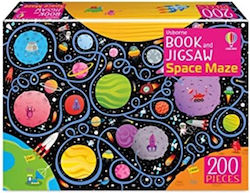 Book and Jigsaw Space Maze