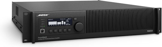 Bose PowerMatch PM8500N Προενισχυτής PA 8 Καναλιών 500W/4Ω 4000W/100V με Σύστημα Ψύξης και Σύνδεση USB 343547-1110