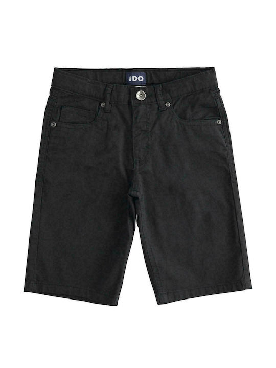 iDO Kinder Shorts/Bermudas Stoff Schwarz