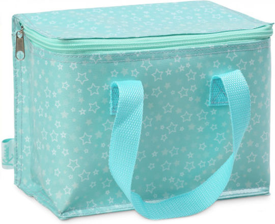 Kiokids Picnic Stars Σχολικό Ισοθερμικό Τσαντάκι Φαγητού Χειρός 3lt Μπλε 16x13x22cm