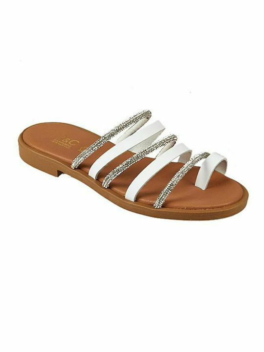 Elenross Leather Women's Flat Sandals