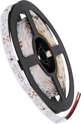 GloboStar Avila LED Strip Power Supply 12V with Green Light Length 5m and 60 LEDs per Meter SMD3528