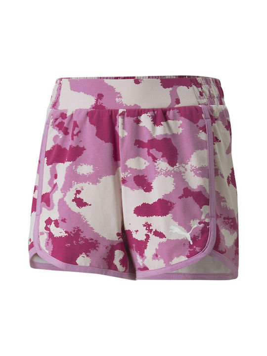 Puma Sportliche Kinder Shorts/Bermudas Fuchsie