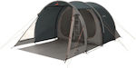 Easy Camp Galaxy 400 Camping Tent Tunnel Blue with Double Cloth 3 Seasons for 4 People 465x260x190cm