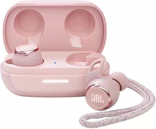JBL Reflect Flow Pro+ In ear Bluetooth хендсфри Слушалки с Устойчивост на Пот и Кутийка за Зареждане Розов