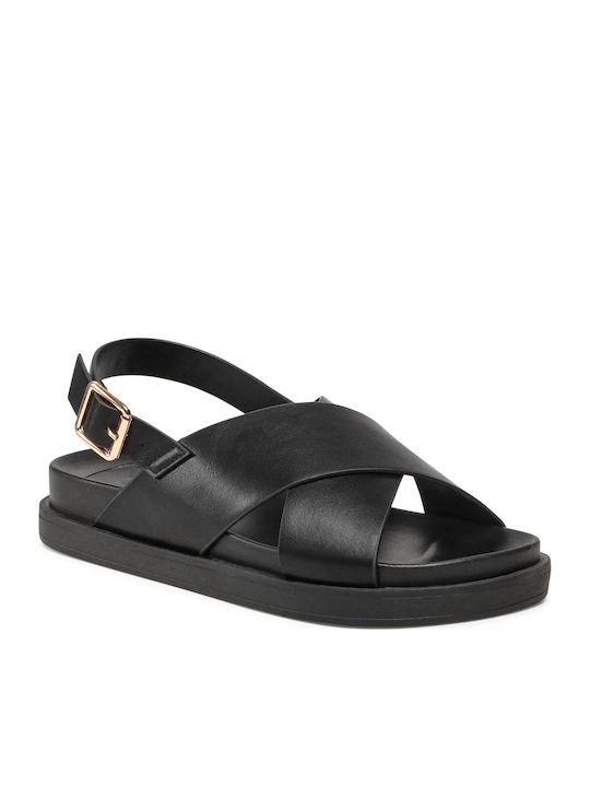 Onlminnie-2 Flache Sandalen für Damen in Schwarz Farbe