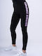 Clashmore Schulung Frauen Lang Leggings Hochgeschnitten Schwarz