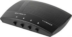 Vivanco Manual 4 HDMI Switch Vivanco Manual 4 HDMI Switch
