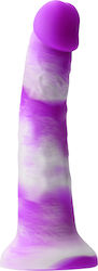 Ns Novelties Colours Pleasures Yum Yum Realistisches Dildo Purple White 20cm