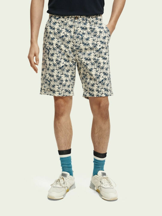 Stuart Men's Shorts Chino Ecru