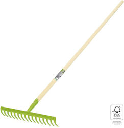 Verdemax Gartenharke Bogenharke mit Stange