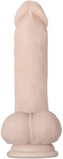 Evolved Novelties Real Supple Poseable 7.75inch Dildo Ρεαλιστικό Dildo με Βεντούζα Flesh 20cm