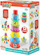 Dede Stacking Toy Tower with Numbers and Shapes for 12++ Months