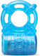 Blush Stay Hard 5 Function Cock Ring Blue