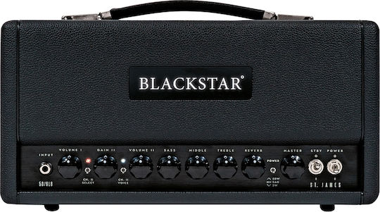 Blackstar St. James 6L6H Κεφαλή Ηλεκτρικής Κιθάρας 50W Μαύρη