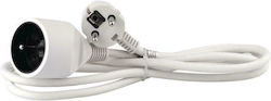 Emos Extension Cable Cord 2m White