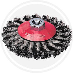 Maurer 86530 Perie de sârmă cu agrafe pentru unghiular 100mm