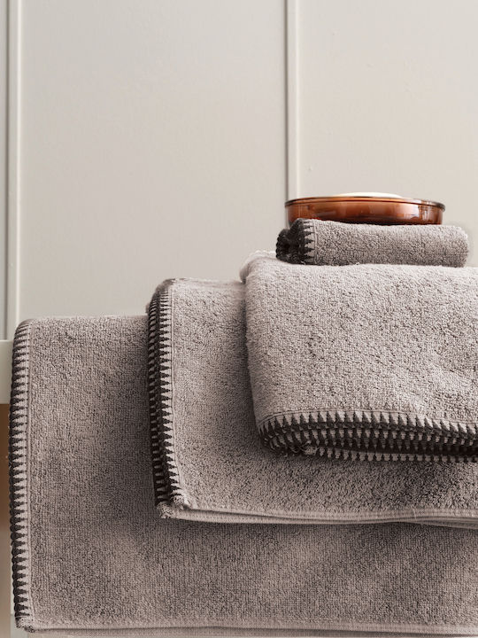 Palamaiki Hand Towel Brooklyn 30x50cm. Grey Weight 500gr/m²