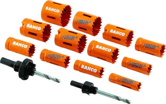 Bahco Hole Saw Kit BiMetal for Wood and Metal